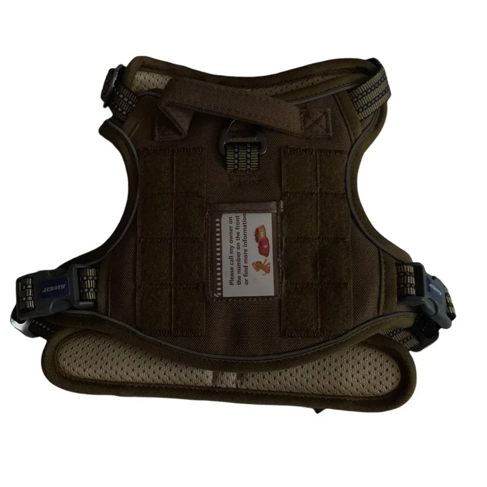 NWOT Auroth Dog Harness Tactical Training High Quality Small 18 to 35 Pounds